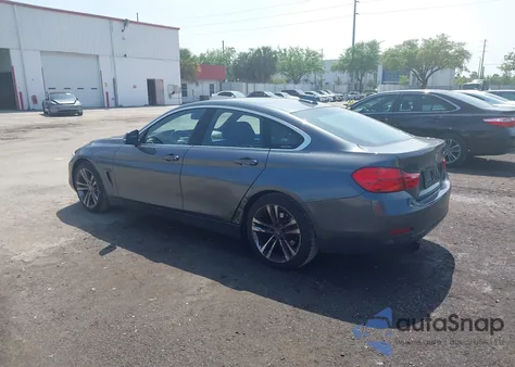 2017 BMW 430I Gran Coupe from USA, damaged, VIN WBA4F7C52HG438163